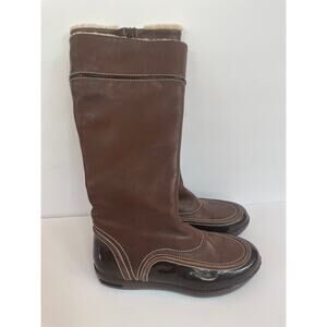 Cole Haan Nike Air Waterproof Boot Brown Size 6.5, Lined